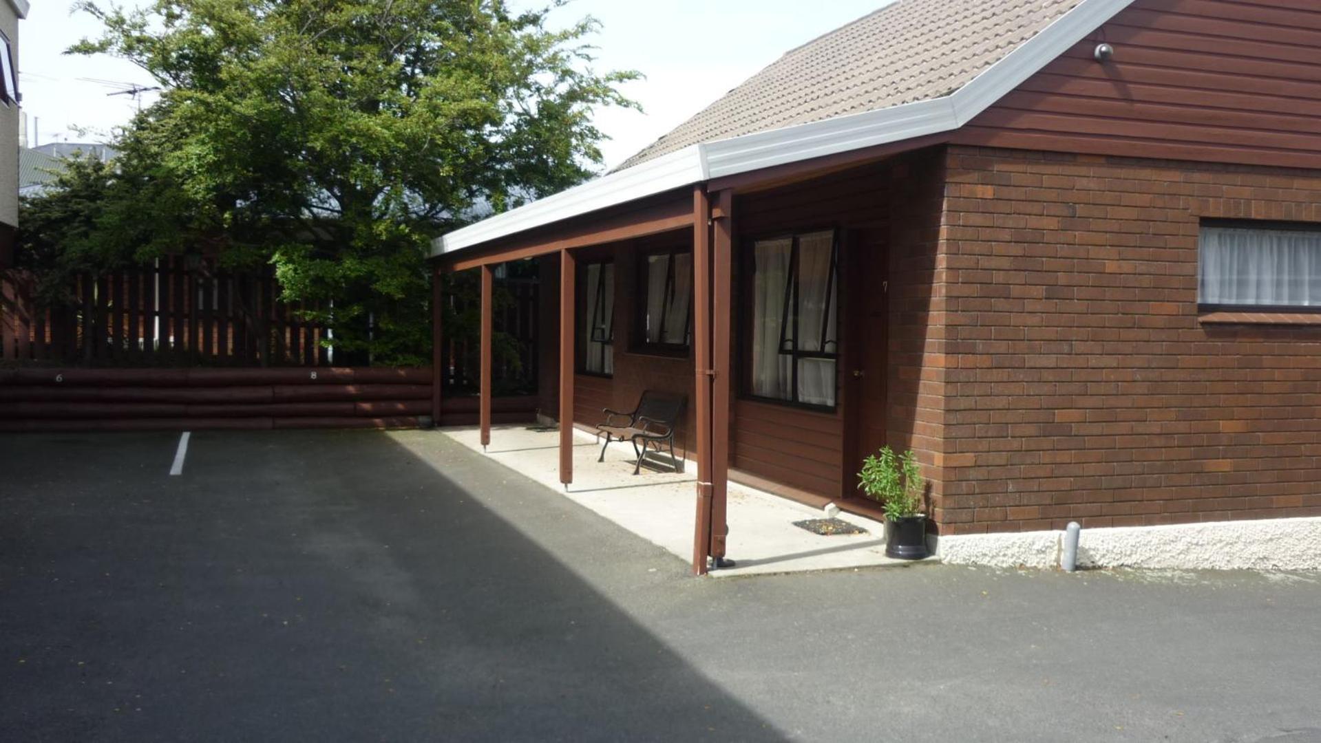 Carisbrook Motel Dunedin Exterior foto